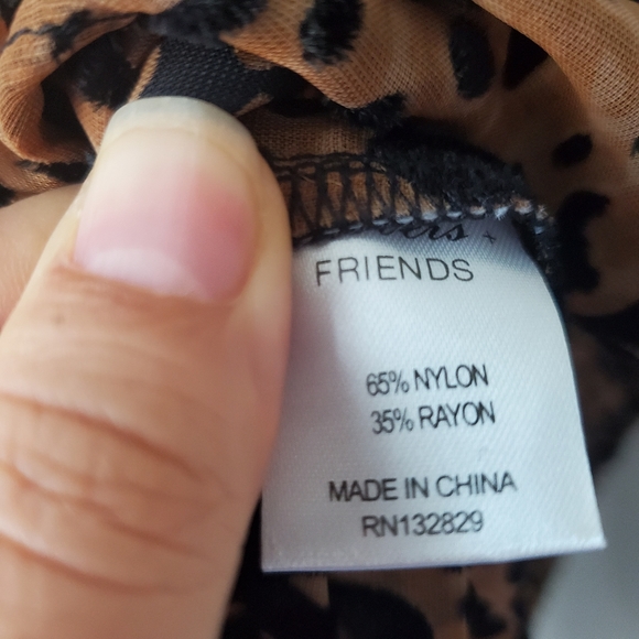 Lovers + Friends Animal Print Sheer Jacket - Picture 6 of 7